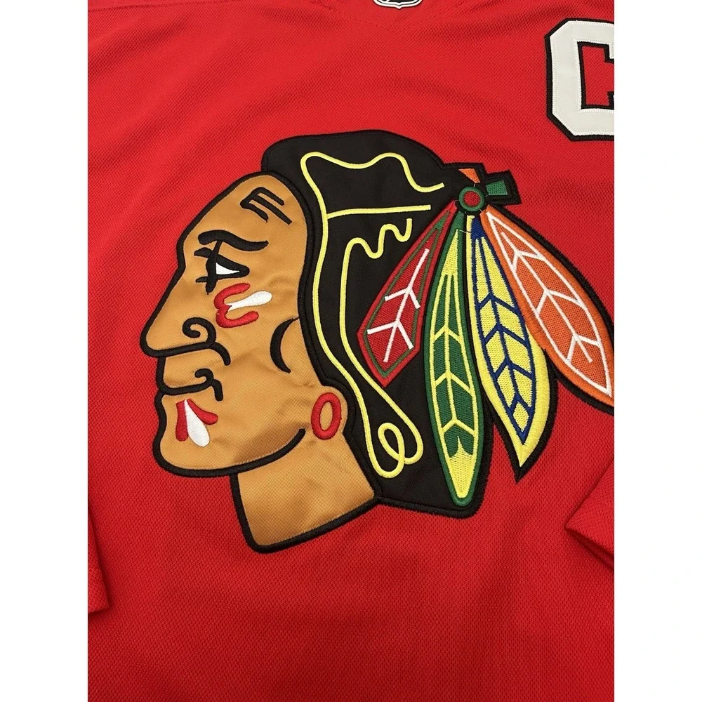 Chicago Blackhawks Jonathan Toews Hockey Jersey Strap Size 54 XL NWT Adidas NHL
